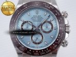 Daytona 116506 Clean 1:1 Best Edition Ice Blue Dial Markers on SS Bracelet SA4130 v2 - Görsel 4