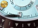 Daytona 116506 QF 1:1 Best Edition Ice Blue Dial Crystal Markers on SS Bracelet SH4130 V3 (Gain Weight) - Görsel 13