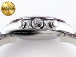 Daytona 116506 QF 1:1 Best Edition Ice Blue Dial Crystal Markers on SS Bracelet SH4130 V3 (Gain Weight) - Görsel 16