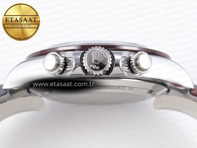 Daytona 116506 QF 1:1 Best Edition Ice Blue Dial Crystal Markers on SS Bracelet SH4130 V3 (Gain Weight) - Görsel 16