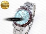 Daytona 116506 QF 1:1 Best Edition Ice Blue Dial Crystal Markers on SS Bracelet SH4130 V3 (Gain Weight) - Görsel 2