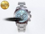 Daytona 116506 QF 1:1 Best Edition Ice Blue Dial Lume Markers on SS Bracelet SH4130 V3 (Gain Weight) - Görsel 3