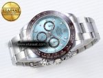 Daytona 116506 QF 1:1 Best Edition Ice Blue Dial Lume Markers on SS Bracelet SH4130 V3 (Gain Weight) - Görsel 7