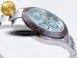 Daytona 116506 QF 1:1 Best Edition Ice Blue Dial Lume Markers on SS Bracelet SH4130 V3 (Gain Weight) - Görsel 9