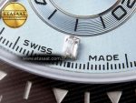 Daytona 116506 SS OMF Best Edition Ice Blue Crystal Dial on SS Bracelet A7750 (Slim Movement) - Görsel 13