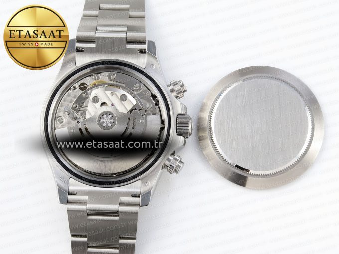 Daytona 116506 SS OMF Best Edition Ice Blue Crystal Dial on SS Bracelet A7750 (Slim Movement) - Görsel 19