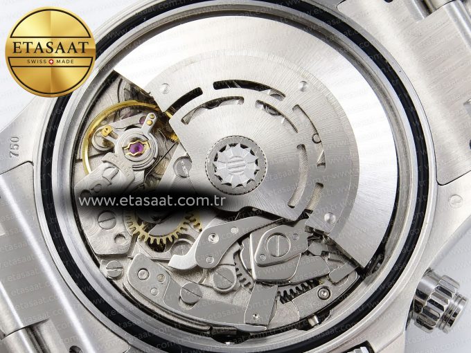 Daytona 116506 SS OMF Best Edition Ice Blue Crystal Dial on SS Bracelet A7750 (Slim Movement) - Görsel 20