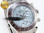 Daytona 116506 SS OMF Best Edition Ice Blue Crystal Dial on SS Bracelet A7750 (Slim Movement) - Görsel 5
