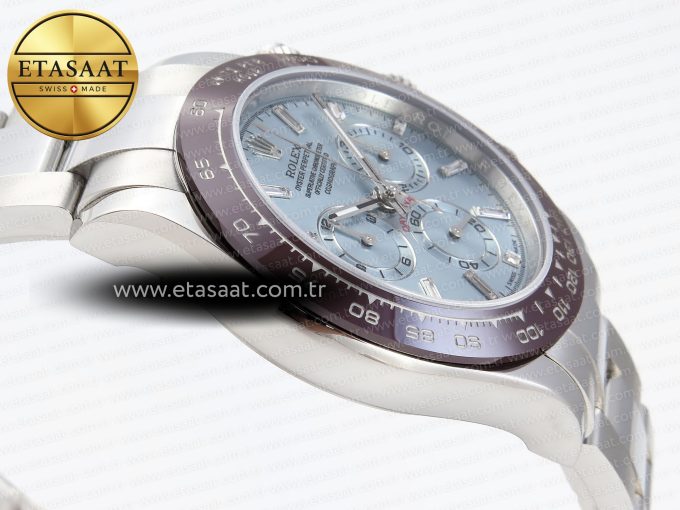Daytona 116506 SS OMF Best Edition Ice Blue Crystal Dial on SS Bracelet A7750 (Slim Movement) - Görsel 9