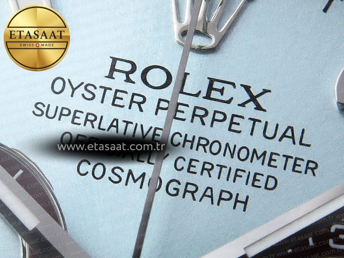 Daytona 116506 SS OMF Best Edition Ice Blue Dial on SS Bracelet A7750 (Slim Movement) - Görsel 10