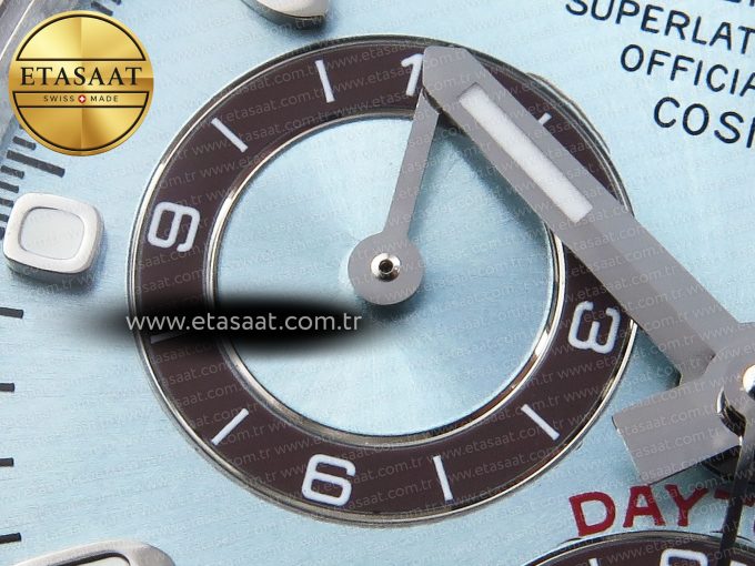 Daytona 116506 SS OMF Best Edition Ice Blue Dial on SS Bracelet A7750 (Slim Movement) - Görsel 14