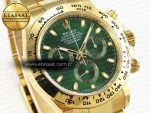 Daytona 116508 APSF 1:1 Best Edition Green Dial on YG Bracelet SH4130 - Görsel 5