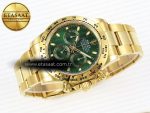 Daytona 116508 APSF 1:1 Best Edition Green Dial on YG Bracelet SH4130 - Görsel 7