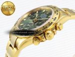 Daytona 116508 APSF 1:1 Best Edition Green Dial on YG Bracelet SH4130 - Görsel 8