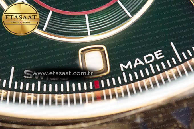Daytona 116508 Clean Factory Best Edition 904L Steel Green Dial on YG Bracelet SA4130 - Görsel 13