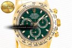 Daytona 116508 Clean Factory Best Edition 904L Steel Green Dial on YG Bracelet SA4130 - Görsel 5
