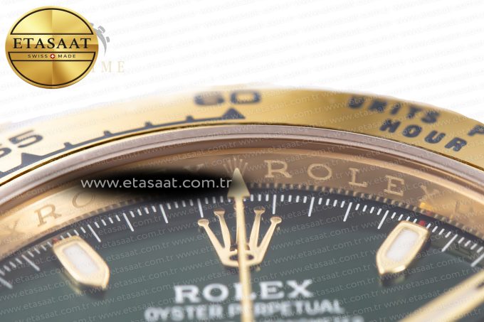Daytona 116508 Clean Factory Best Edition 904L Steel Green Dial on YG Bracelet SA4130 - Görsel 8