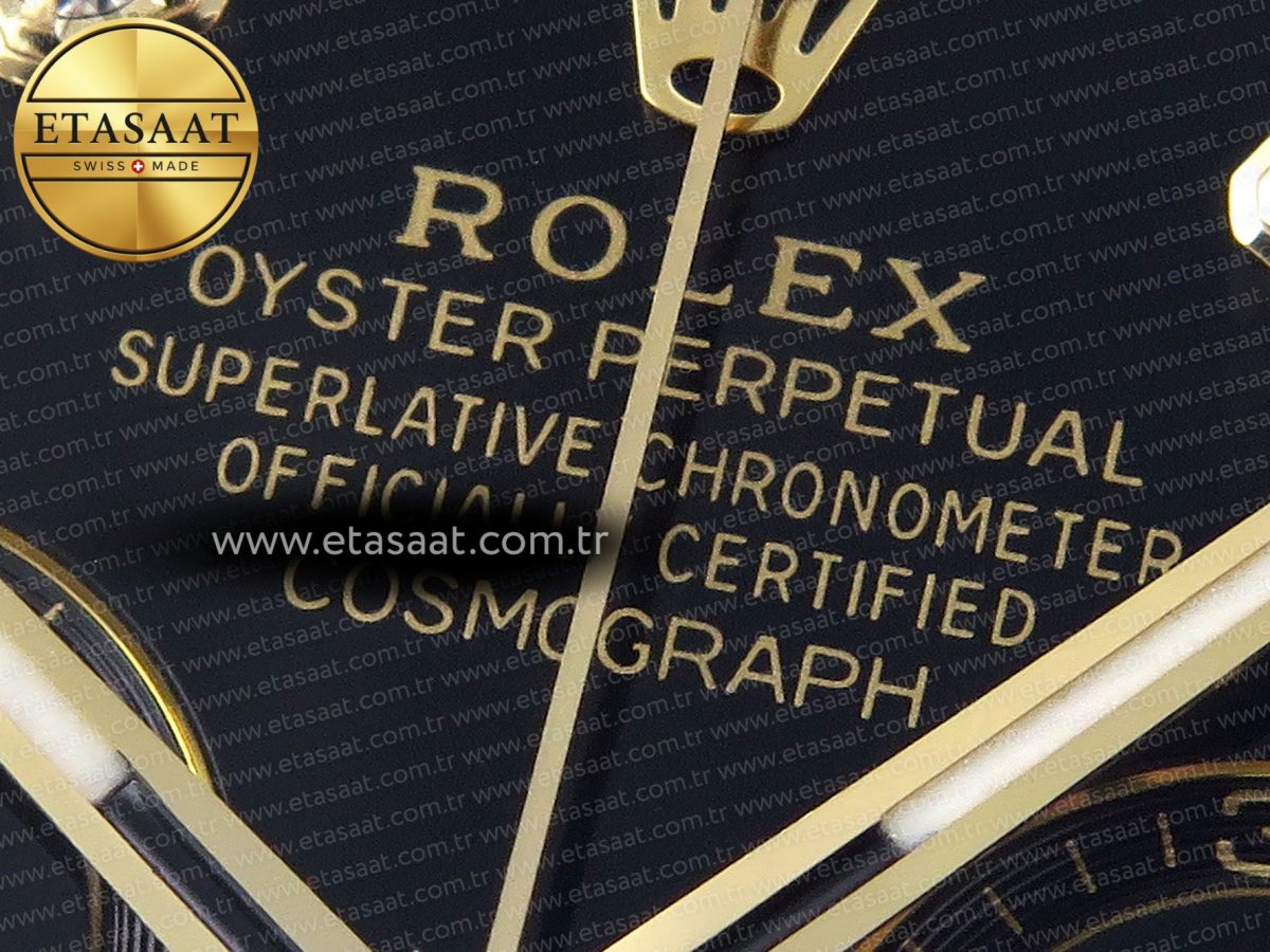 Rolex Daytona 116508 BLACK DIAMONDS SA4130 - Görsel 12