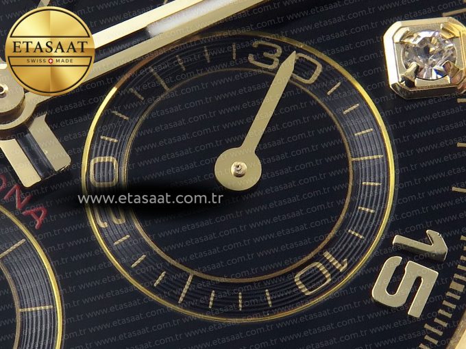 Rolex Daytona 116508 BLACK DIAMONDS SA4130 - Görsel 13