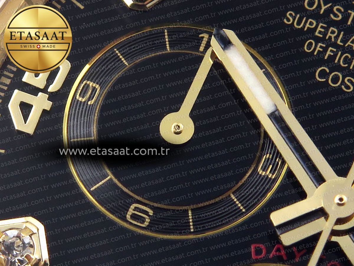 Rolex Daytona 116508 BLACK DIAMONDS SA4130 - Görsel 16