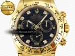 Rolex Daytona 116508 BLACK DIAMONDS SA4130 - Görsel 4