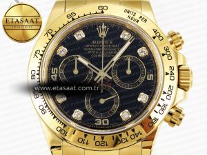 Rolex Daytona 116508 BLACK DIAMONDS SA4130 - Görsel 4
