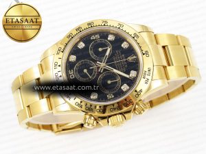 Rolex Daytona 116508 BLACK DIAMONDS SA4130 - Görsel 6