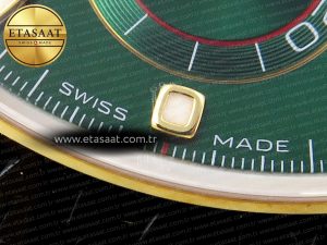Rolex Daytona 116508 GREEN DIAL SA4130 - Görsel 19