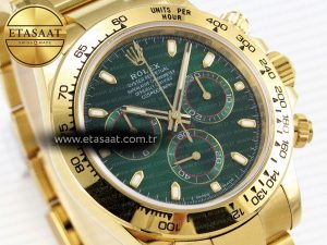 Rolex Daytona 116508 GREEN DIAL SA4130 - Görsel 5