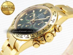 Rolex Daytona 116508 GREEN DIAL SA4130 - Görsel 8