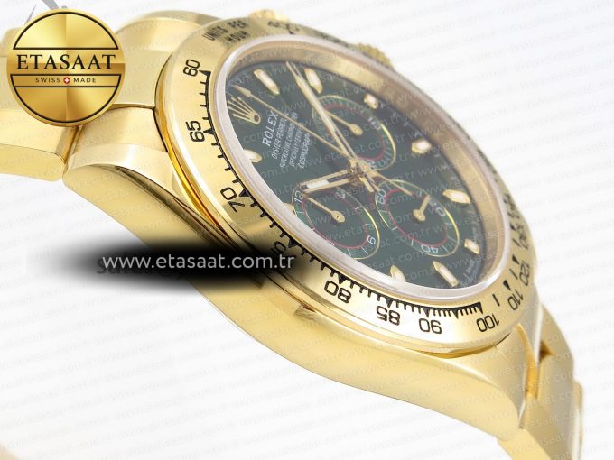 Rolex Daytona 116508 GREEN DIAL SA4130 - Görsel 9