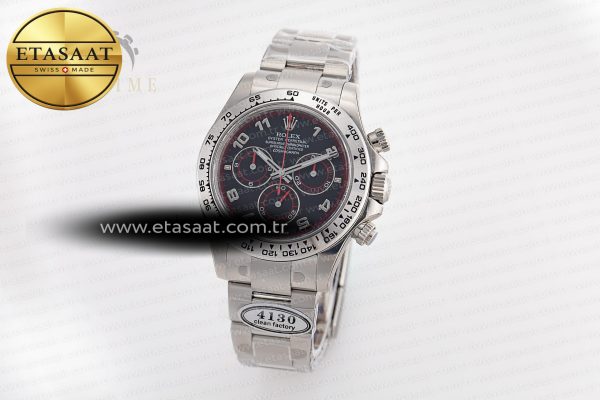 Daytona 116509 Clean 1:1 Best Edition 904L SS Case Black Dial on SS Bracelet SA4130 V2