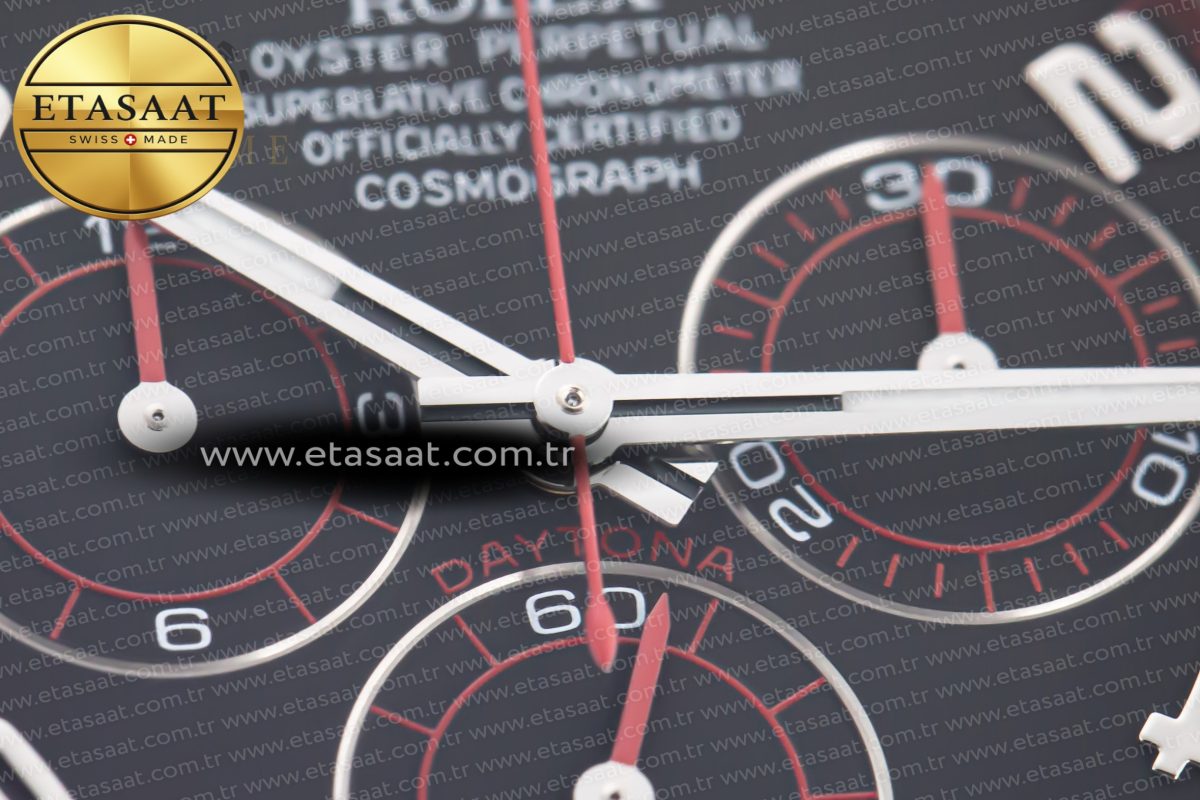 Daytona 116509 Clean 1:1 Best Edition 904L SS Case Black Dial on SS Bracelet SA4130 V2 - Görsel 10