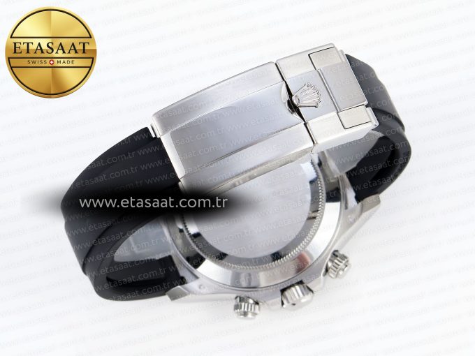Daytona 116509 Clean 1:1 Best Edition 904L SS Case Garnet Dial on Oysterflex Rubber Strap A4130 - Görsel 12