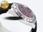 Daytona 116509 Clean 1:1 Best Edition 904L SS Case Garnet Dial on Oysterflex Rubber Strap A4130 - Görsel 9