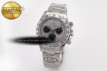 Daytona 116509 Clean 1:1 Best Edition 904L SS Case Gray Dial on SS Bracelet SA4130 V2