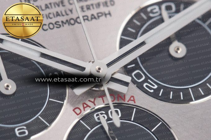 Daytona 116509 Clean 1:1 Best Edition 904L SS Case Gray Dial on SS Bracelet SA4130 V2 - Görsel 10