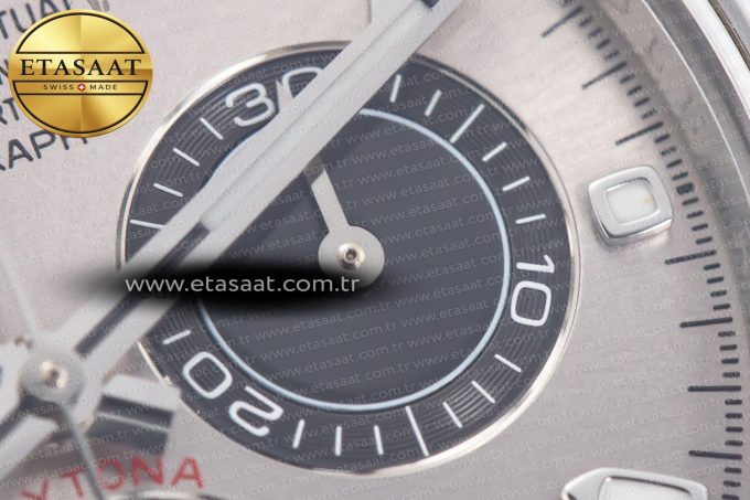 Daytona 116509 Clean 1:1 Best Edition 904L SS Case Gray Dial on SS Bracelet SA4130 V2 - Görsel 11