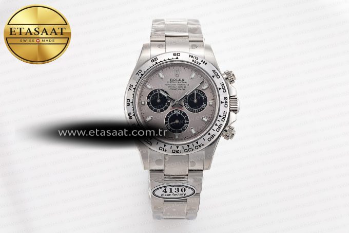 Daytona 116509 Clean 1:1 Best Edition 904L SS Case Gray Dial on SS Bracelet SA4130 V2 - Görsel 3