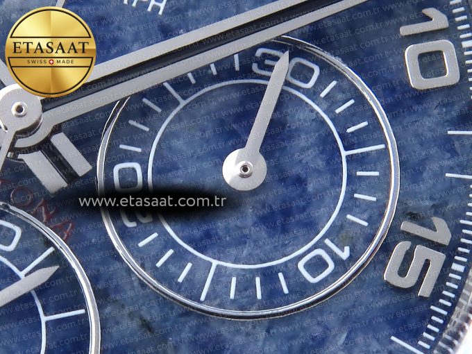 Daytona 116509 Clean 1:1 Best Edition 904L Stainless Steel Case Blue Chalcedony Dial Oysterflex Stainless Steel Strap A4130 - Görsel 11