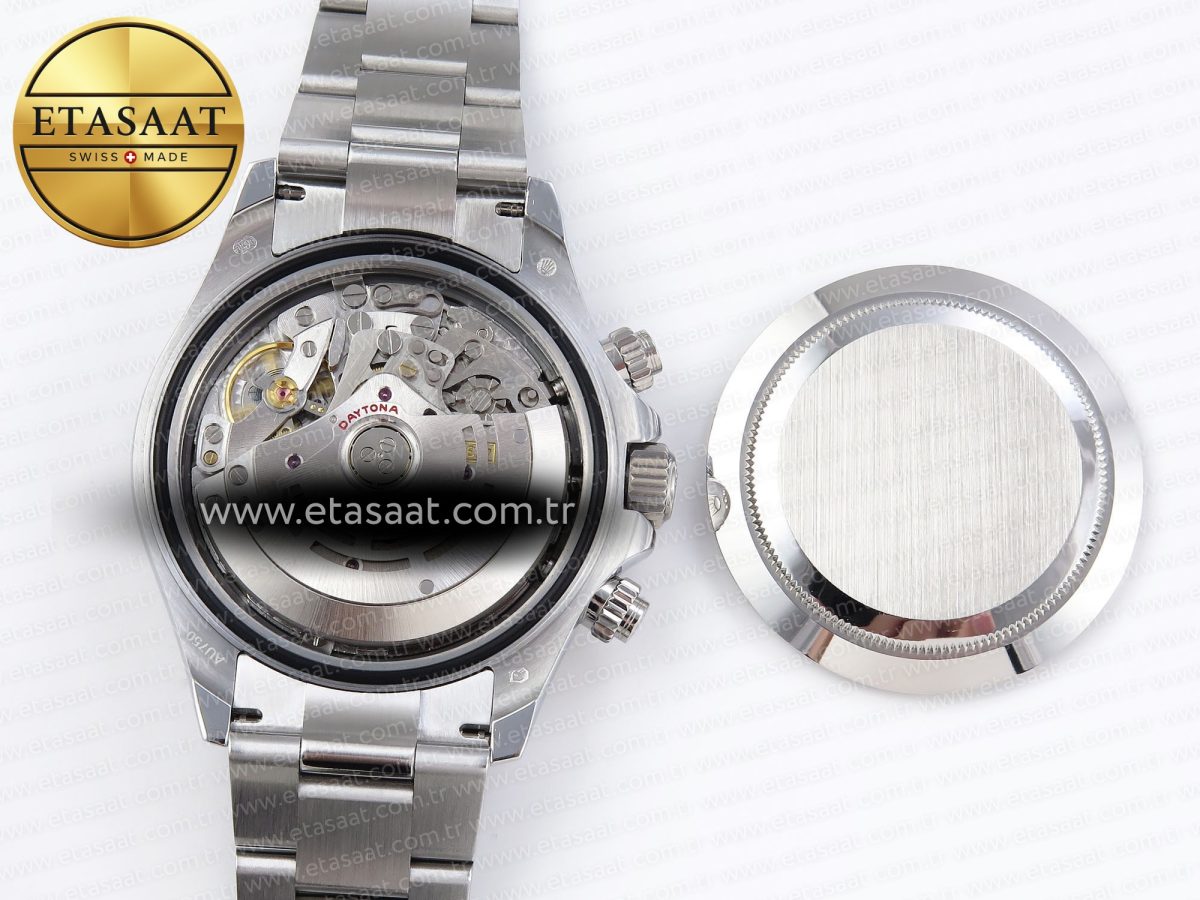 Daytona 116509 QF 1:1 Best Edition Blue Dial on SS Bracelet SH4130 V3 (Gain Weight) - Görsel 18