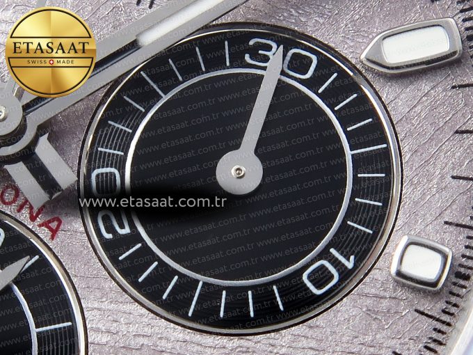 Daytona 116509 QF 1:1 Best Edition Gray Dial on SS Bracelet SH4130 V3 (Gain Weight) - Görsel 11