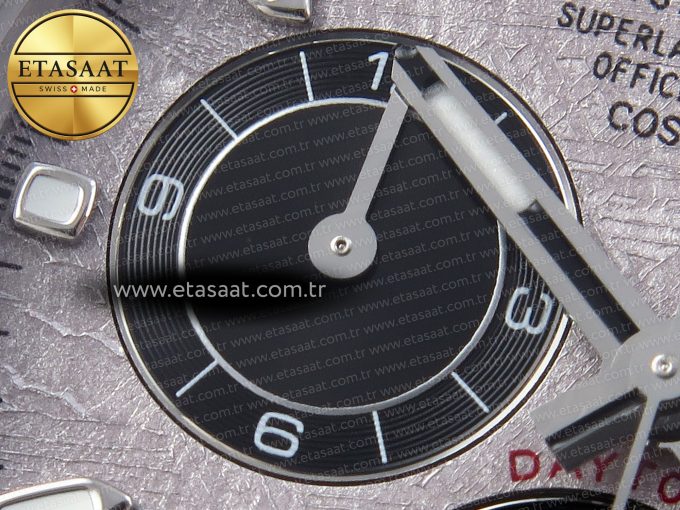 Daytona 116509 QF 1:1 Best Edition Gray Dial on SS Bracelet SH4130 V3 (Gain Weight) - Görsel 14
