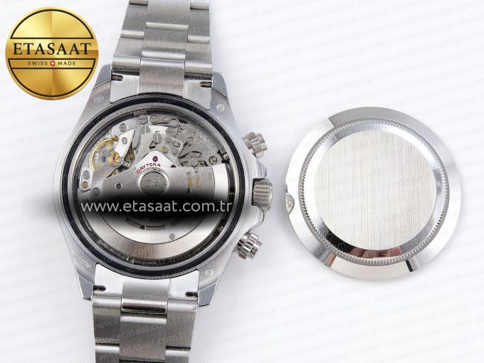Daytona 116509 QF 1:1 Best Edition Gray Dial on SS Bracelet SH4130 V3 (Gain Weight) - Görsel 19