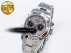 Daytona 116509 QF 1:1 Best Edition Gray Dial on SS Bracelet SH4130 V3 (Gain Weight) - Görsel 2