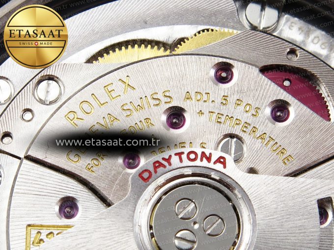Daytona 116509 QF 1:1 Best Edition Gray Dial on SS Bracelet SH4130 V3 (Gain Weight) - Görsel 24
