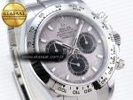 Daytona 116509 QF 1:1 Best Edition Gray Dial on SS Bracelet SH4130 V3 (Gain Weight) - Görsel 5