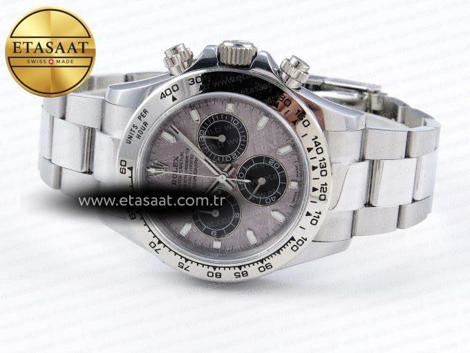 Daytona 116509 QF 1:1 Best Edition Gray Dial on SS Bracelet SH4130 V3 (Gain Weight) - Görsel 6
