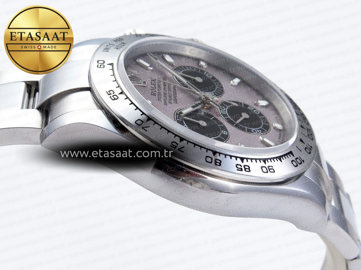 Daytona 116509 QF 1:1 Best Edition Gray Dial on SS Bracelet SH4130 V3 (Gain Weight) - Görsel 9