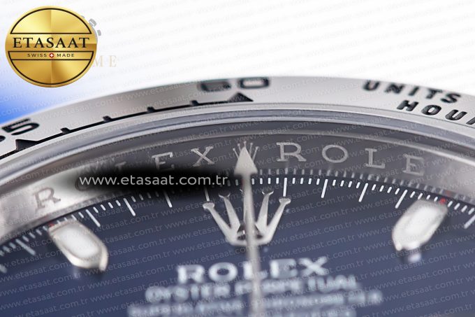 Daytona 116509 SS Clean 1:1 Best Edition Blue Dial on SS Bracelet SA4130 - Görsel 7